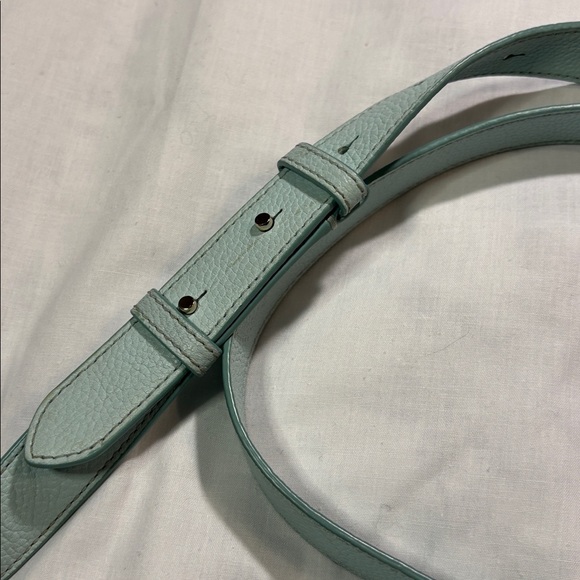 Kate Spade Light Blue Run Around Crossbody Bag EUC - Picture 9 of 13